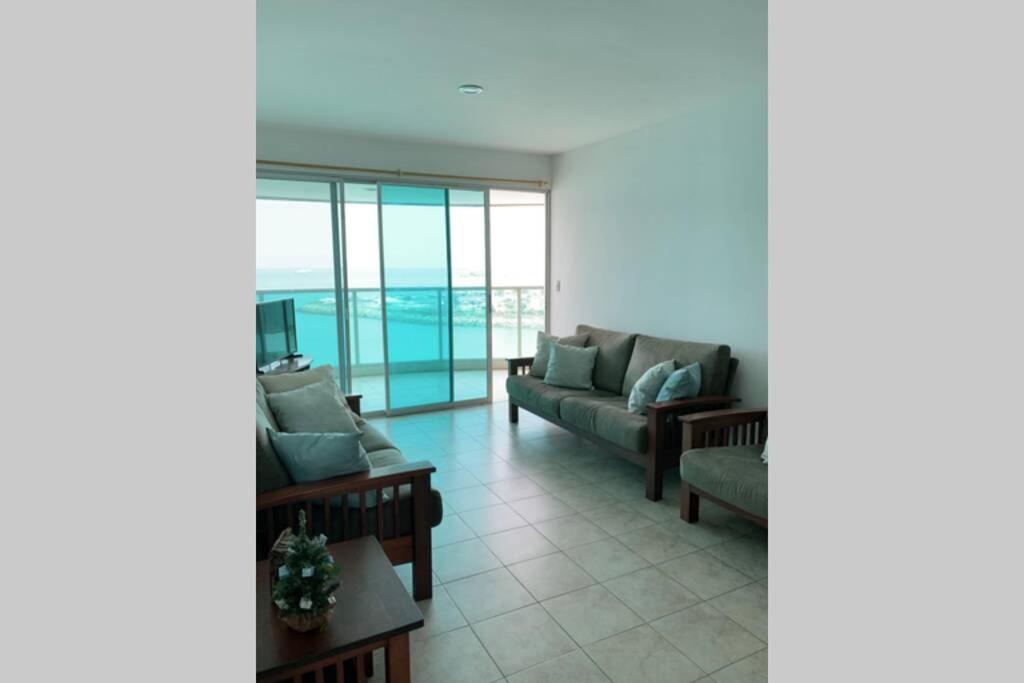 Ferienwohnung Dpto. Privado Frente Al Mar Con Vista Espectacular Salinas  Exterior foto